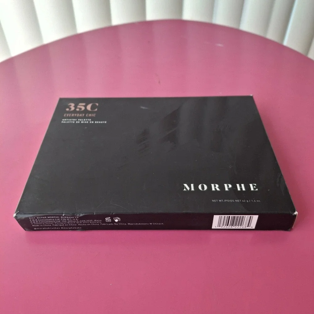 Morphe 35C Everyday Chic Artistry Eyeshadow Palette Matte Shimmer Discontinued